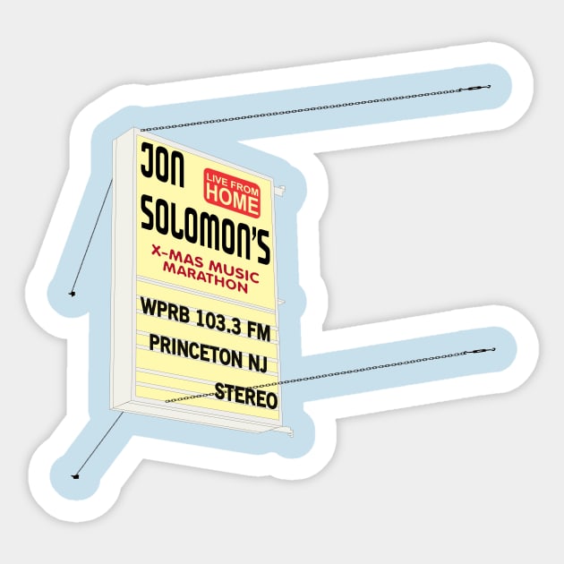 25-Hour Holiday Radio Show Sticker by jonsolomon